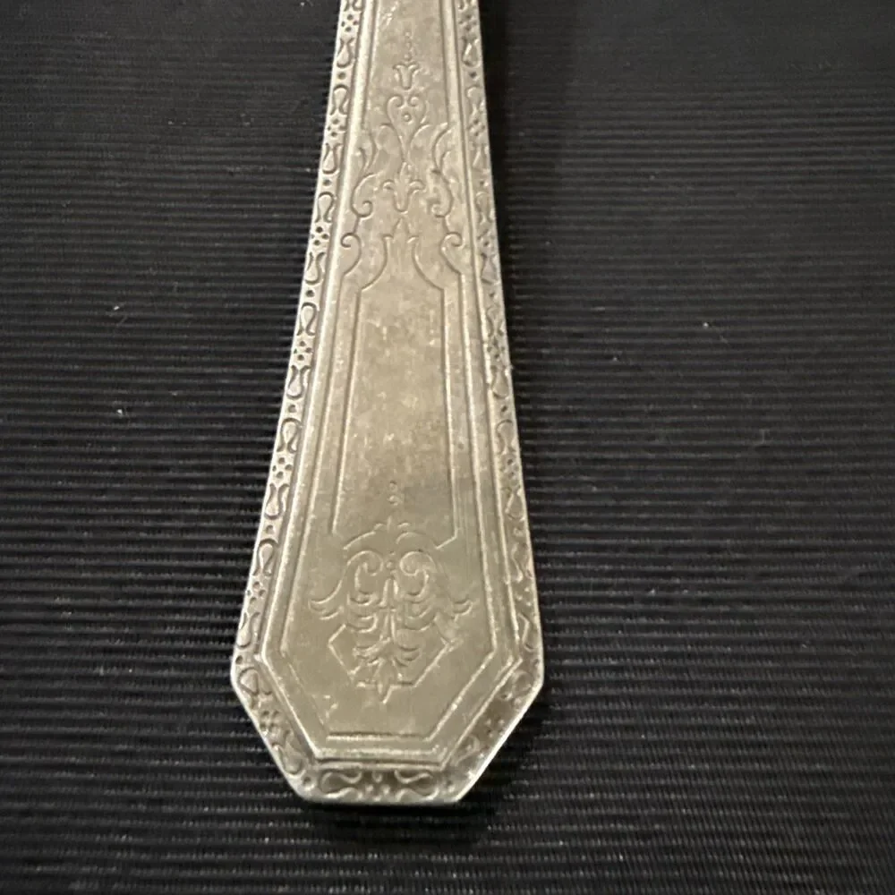 Antique WM Rogers Mfg Co Silver Extra Plate Serving Spoon “Original Rogers”